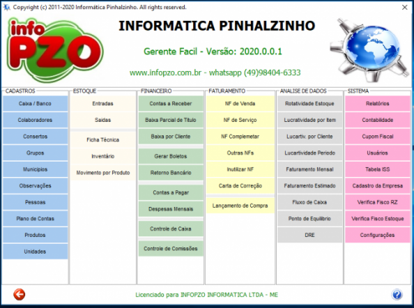 Conheça as novidades de Gerente Facil 2020