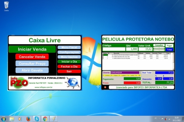 PAF-ECF versão 2016